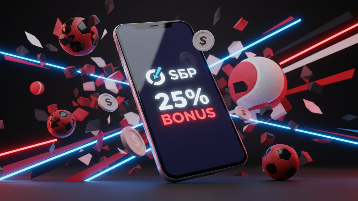 Бонус 25% на депозит через СБП в 888Starz