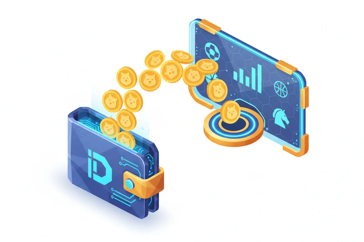 Dogecoin в беттинге 2026: Экономика быстрых транзакций — иллюстрация