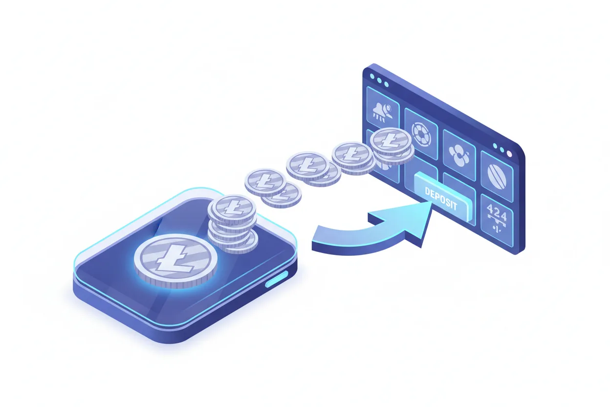 Litecoin в беттинге 2026: Оптимизация транзакционных издержек — иллюстрация